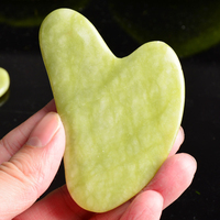 Jade Guasha deska do masażu kamień naturalny Gua Sha skrobak przyrząd kosmetyczny opieki zdrowotnej Meridian skrobanie płyta schudnąć masażer SPA 2